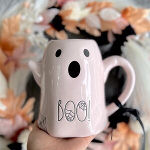 LAST ONE!✨NEW👻Rae Dunn 2024 Pink Boo Ghost Mug💖